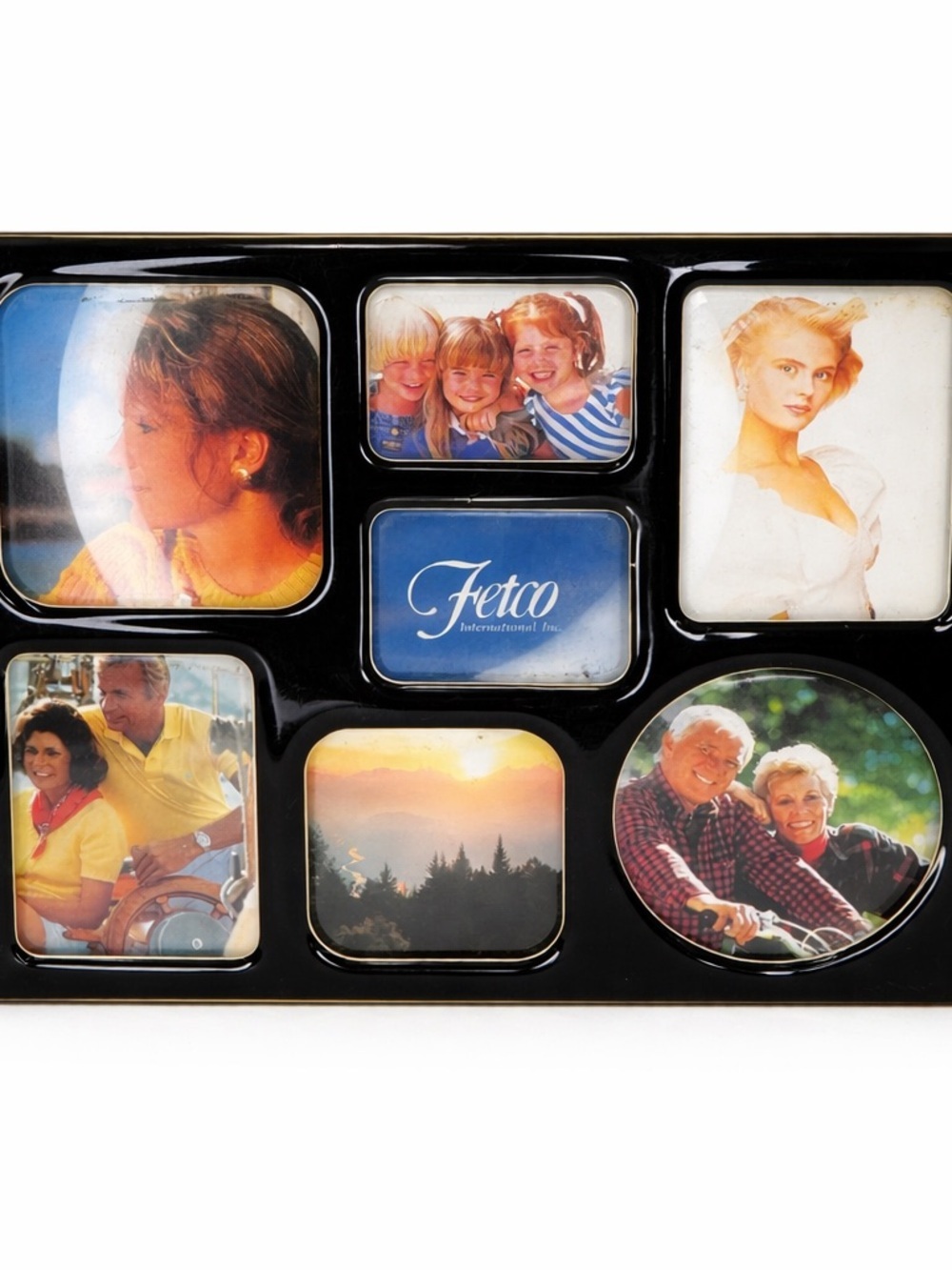Fetco Black Multi-Opening Photo Frame - Picture 2 of 5